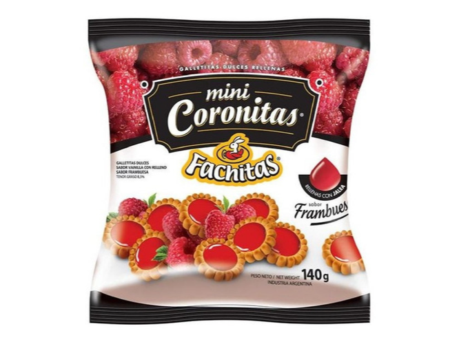 MINI CORONITA FRAMBUEZA X140G