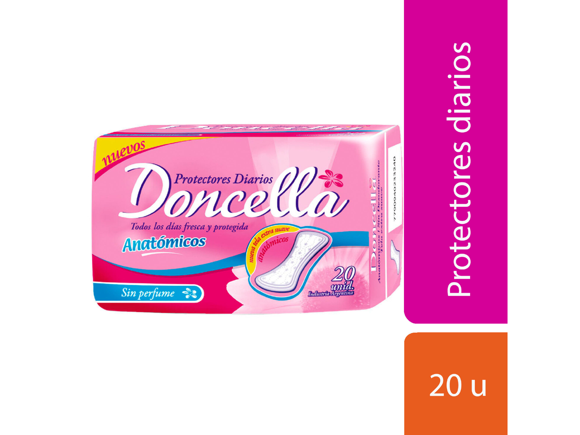 DONCELLA PROTECTOR DIARIO X20