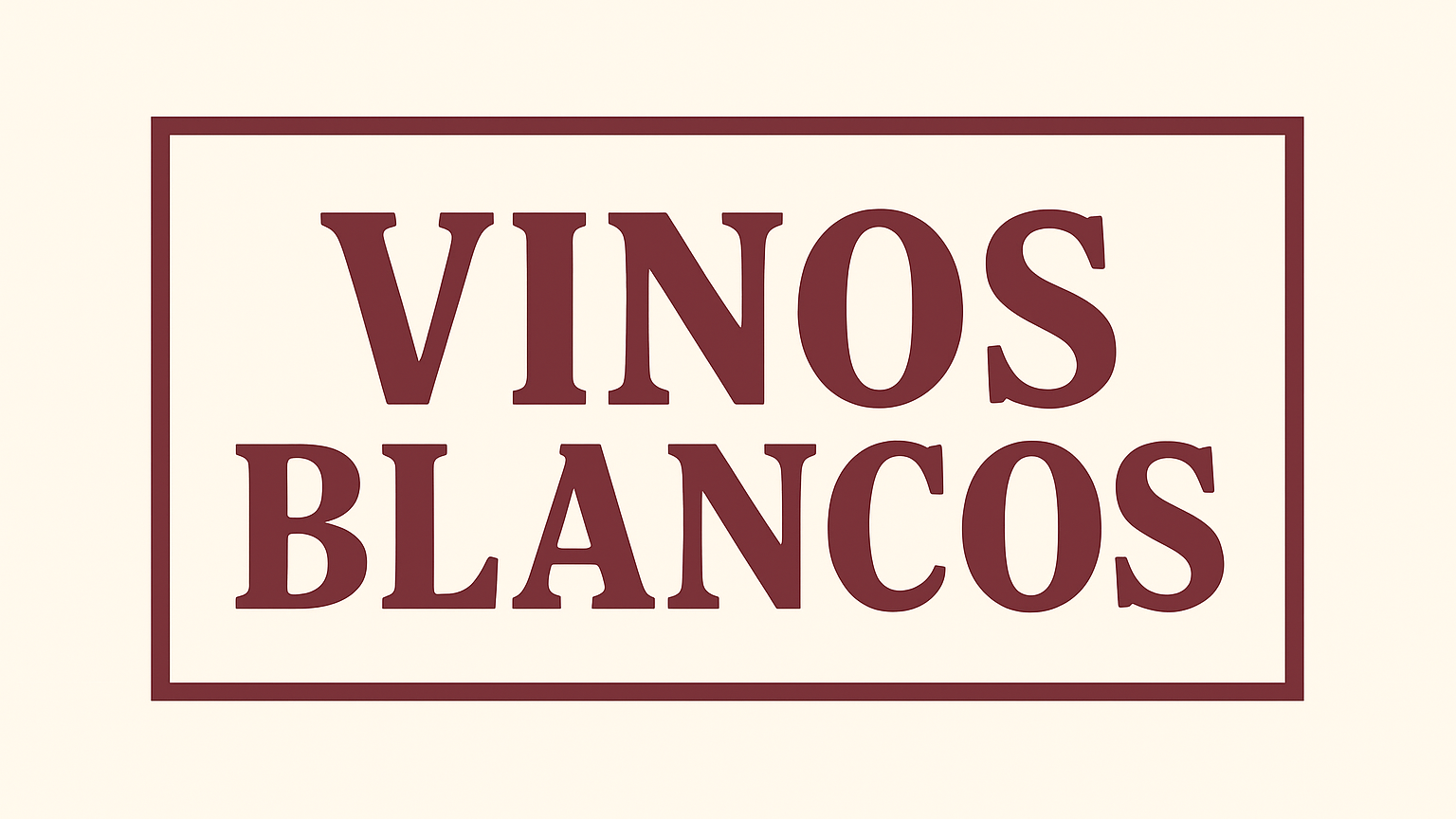 Vinos Blancos