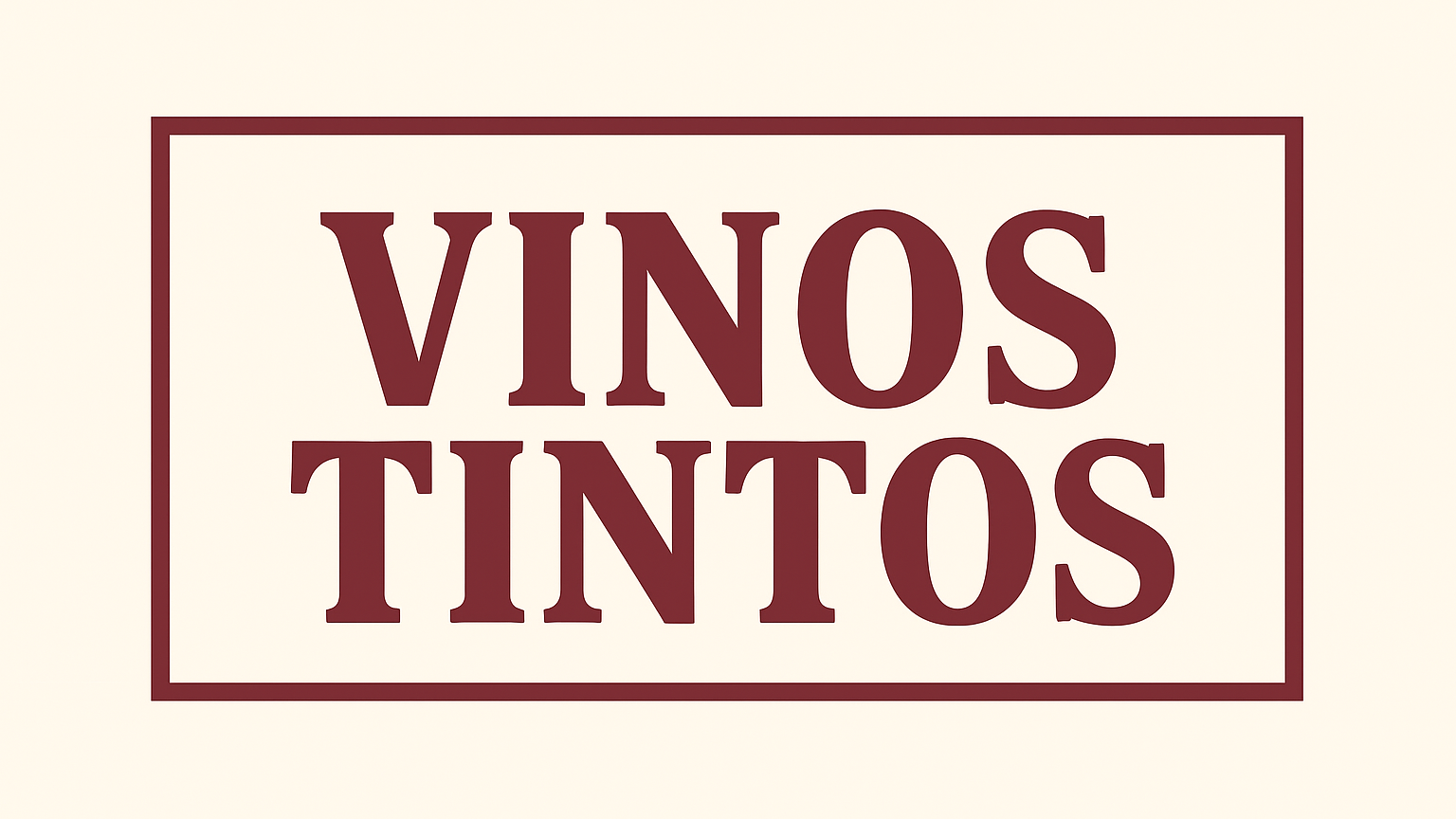 Vinos Tintos