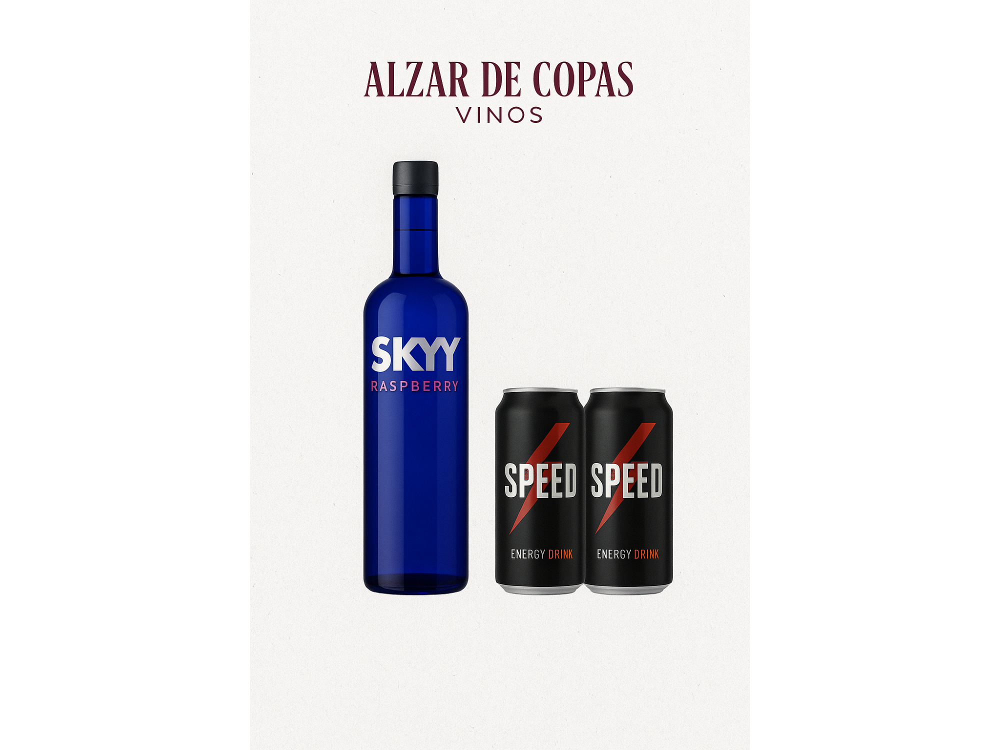 SKYY Saborizado (Frutos rojos)  +  2 Speed 500cc