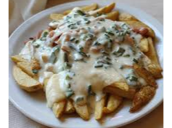 Papas con Salsa