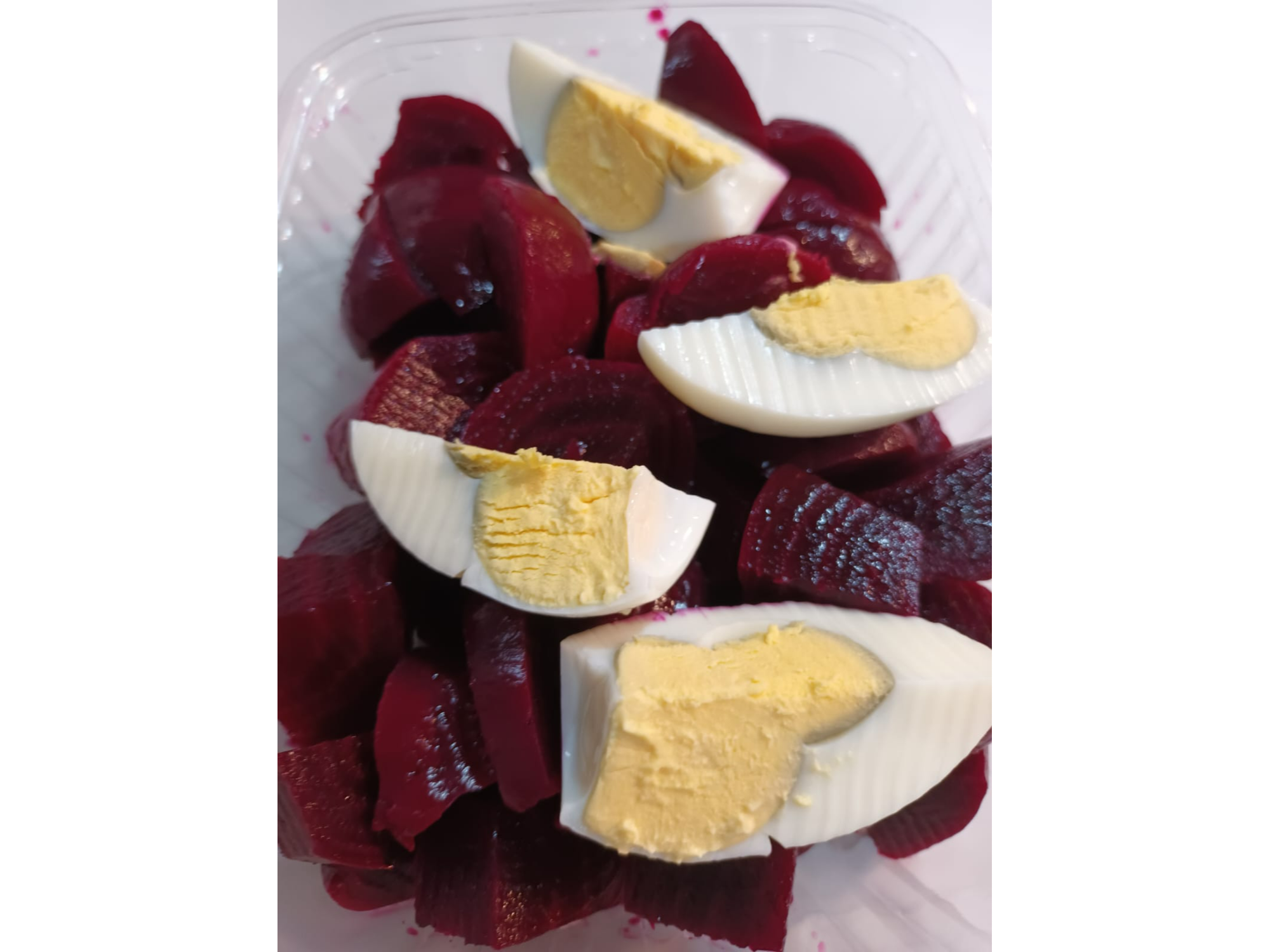 Ensalada de Remolacha y Huevo
