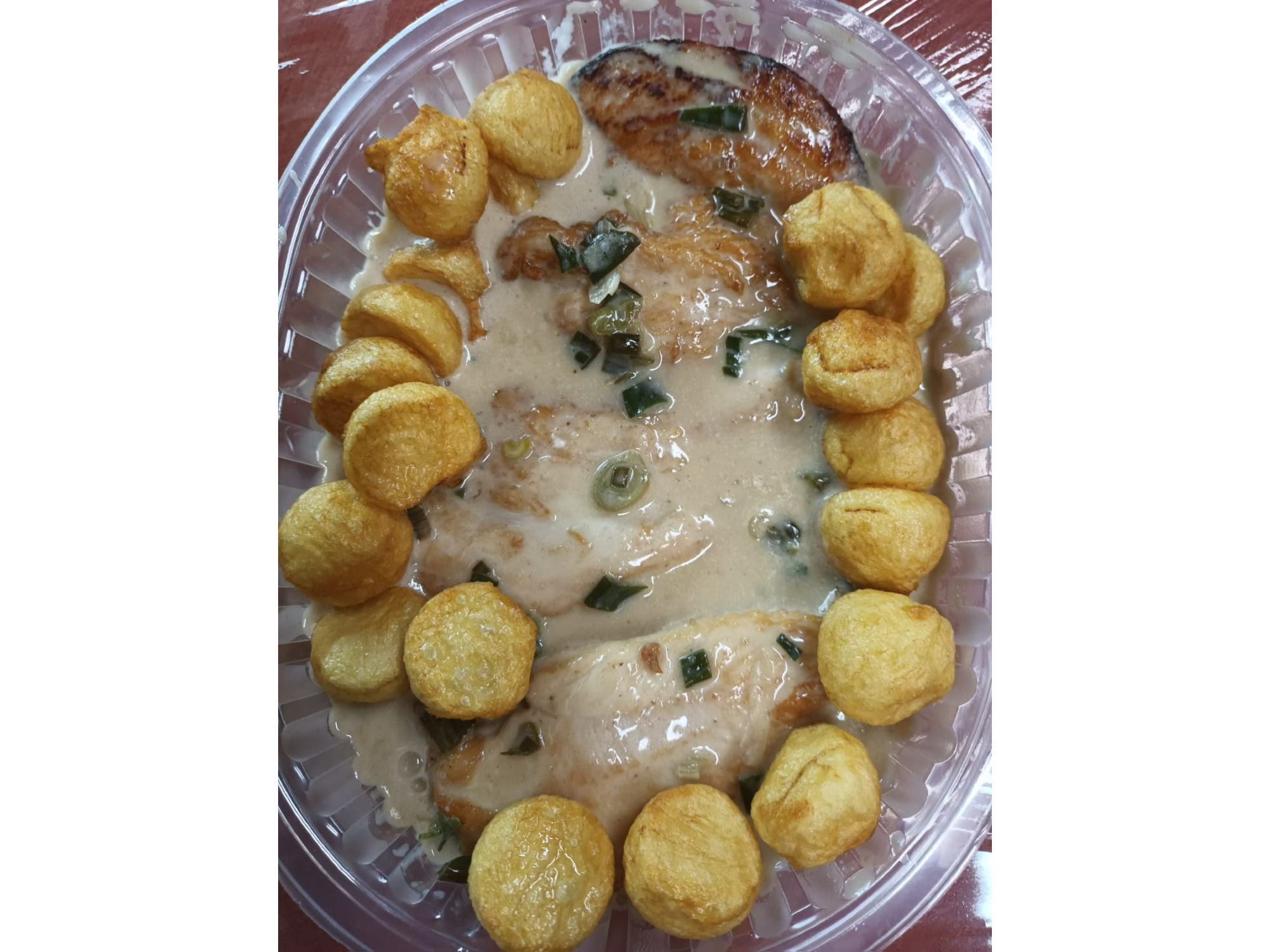 1/4 de Pollo Deshuesado al Verdeo