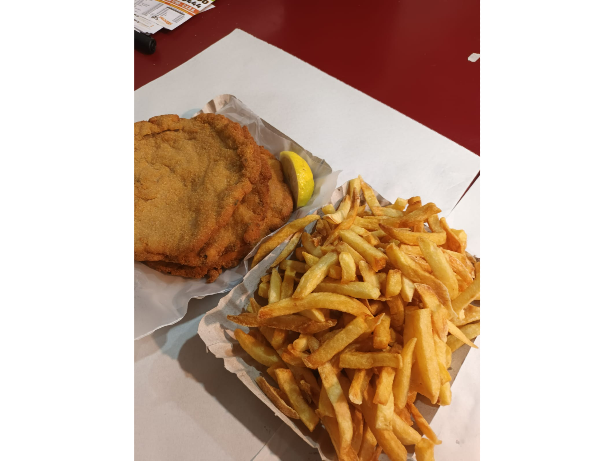 3 Milanesas deTernera + 1 Papas Fritas Grandes
