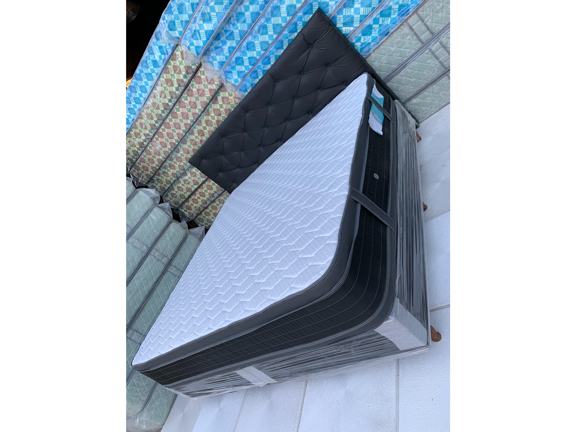 colchon 2x2 king size resorte