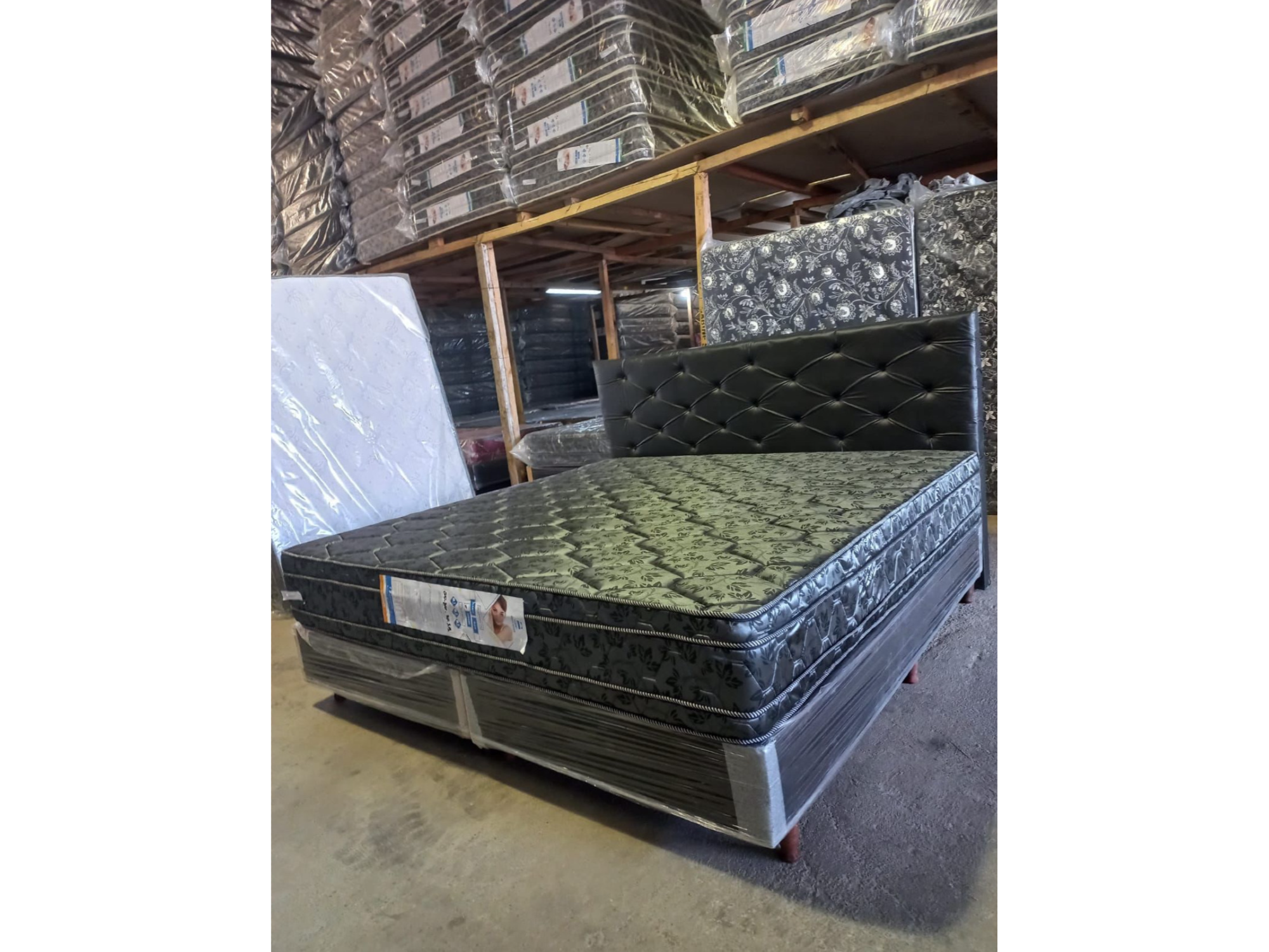 colchon 2x2 king size resorte