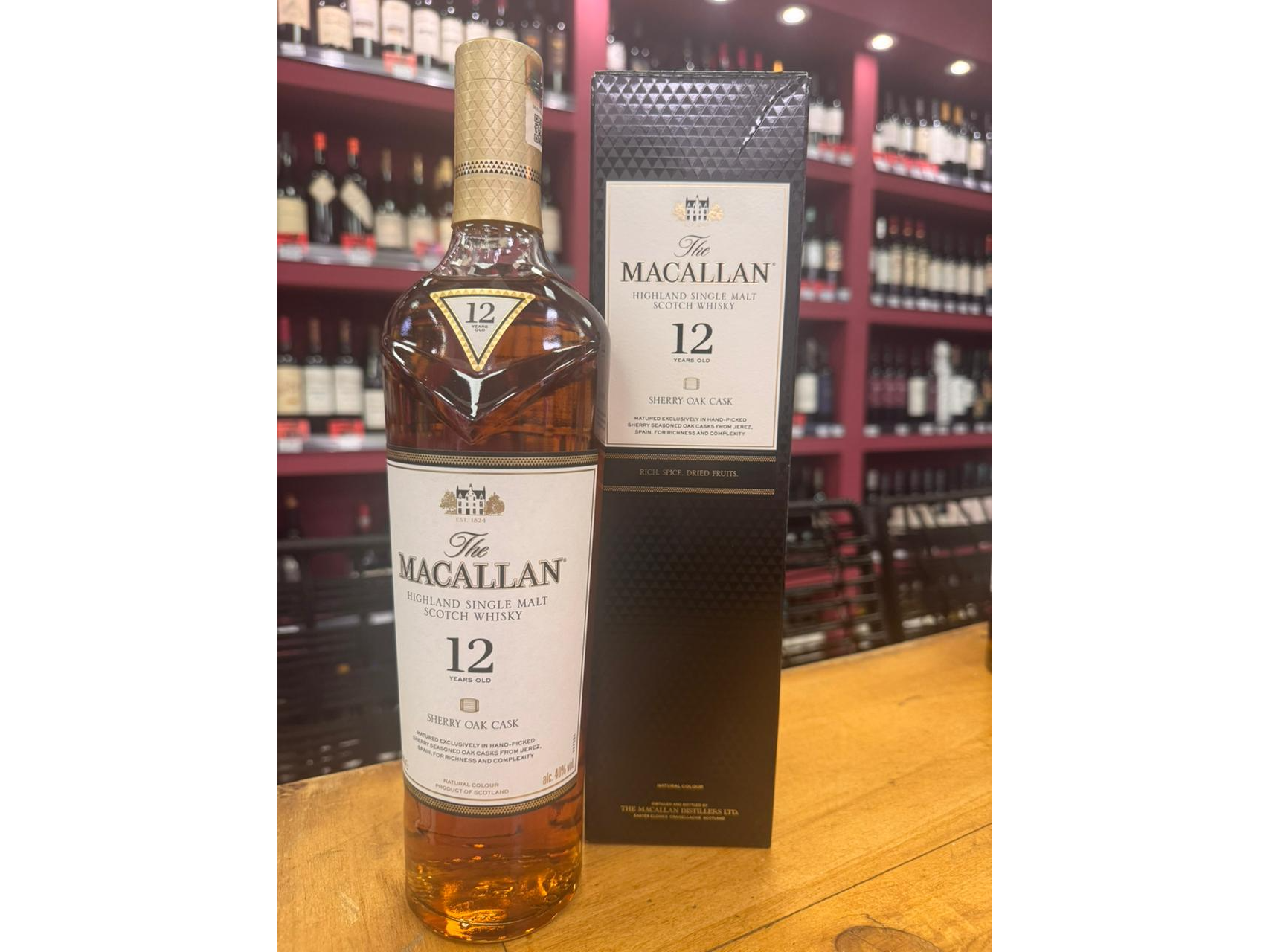 MACALLAN 12 SHERRY OAK CASK