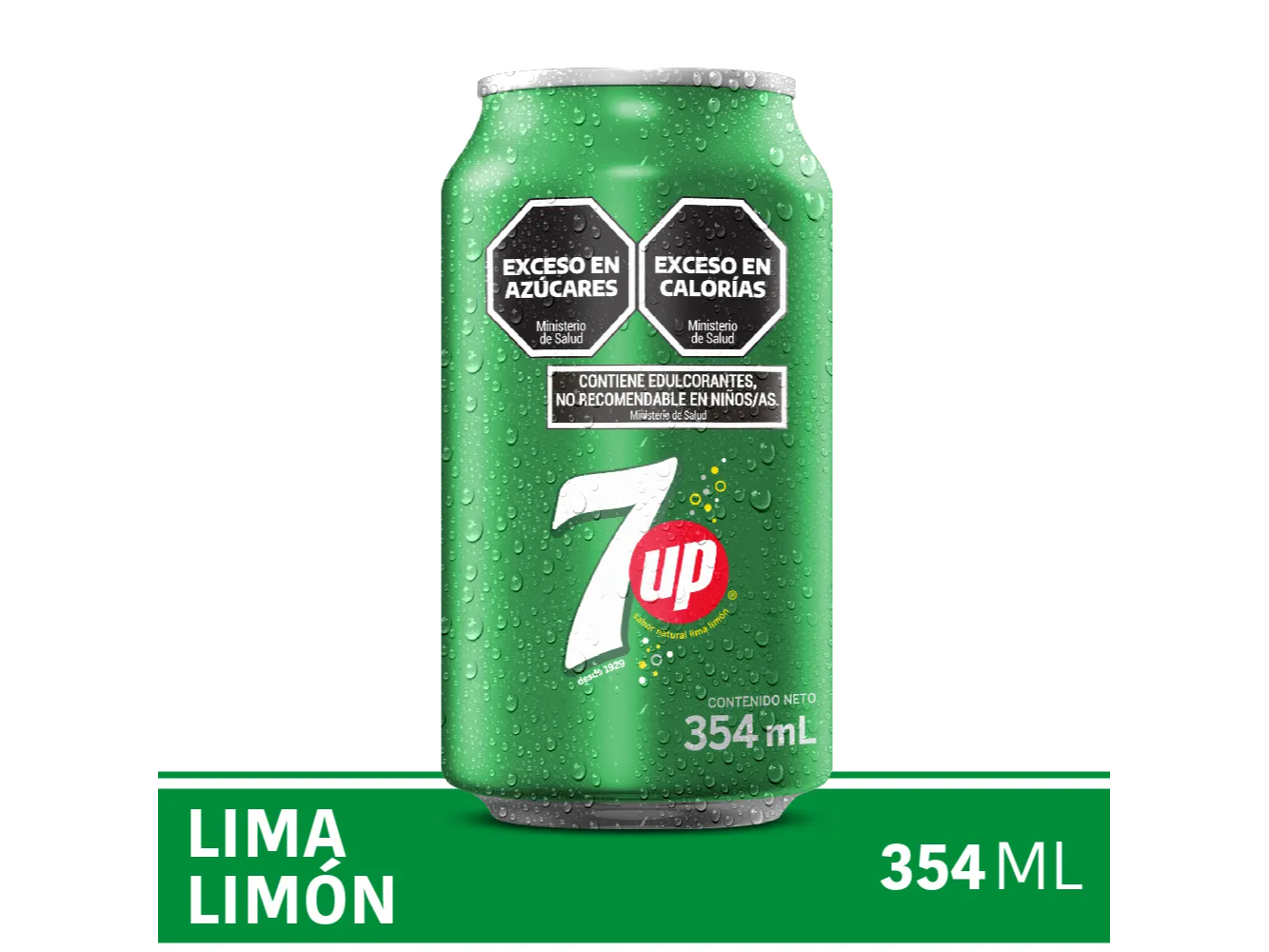 7UP 354cc Lata