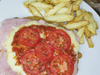 Milanesas Napolitana XXXL para 4 con papas CON 1 BEBIDA GRANDE DE REGALO