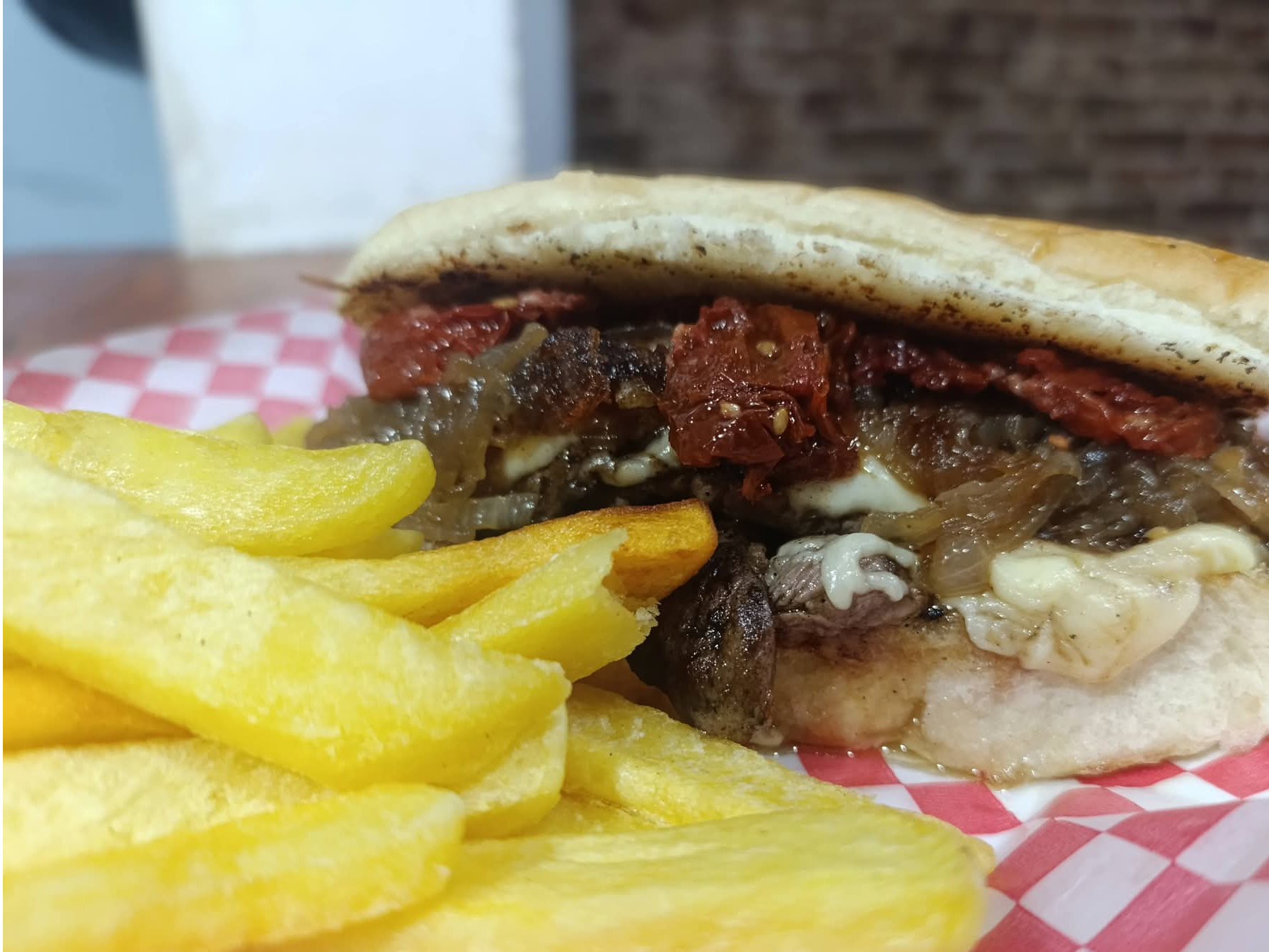 Lomito mediterraneo
