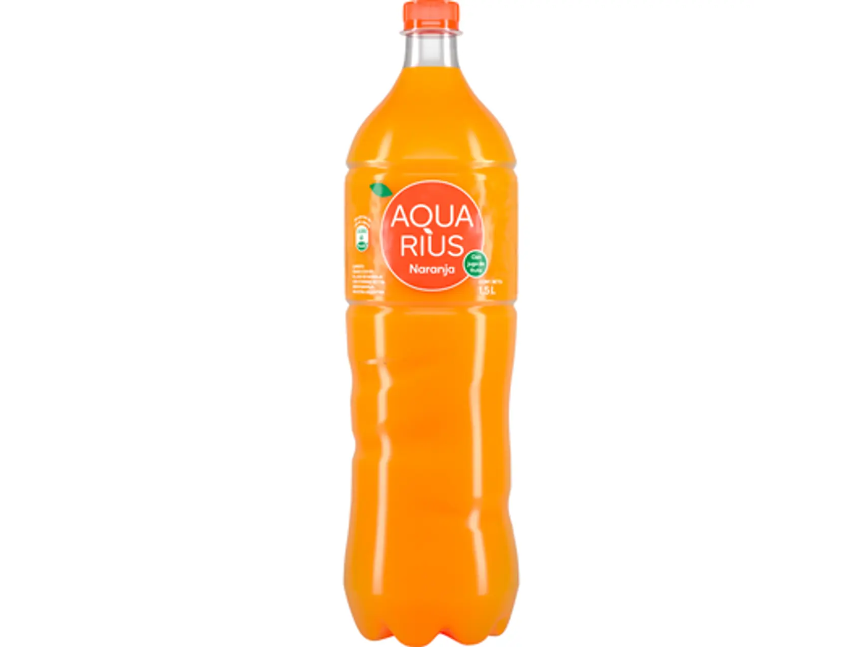 Agua saborizada Aquarius naranja 1.5 l.