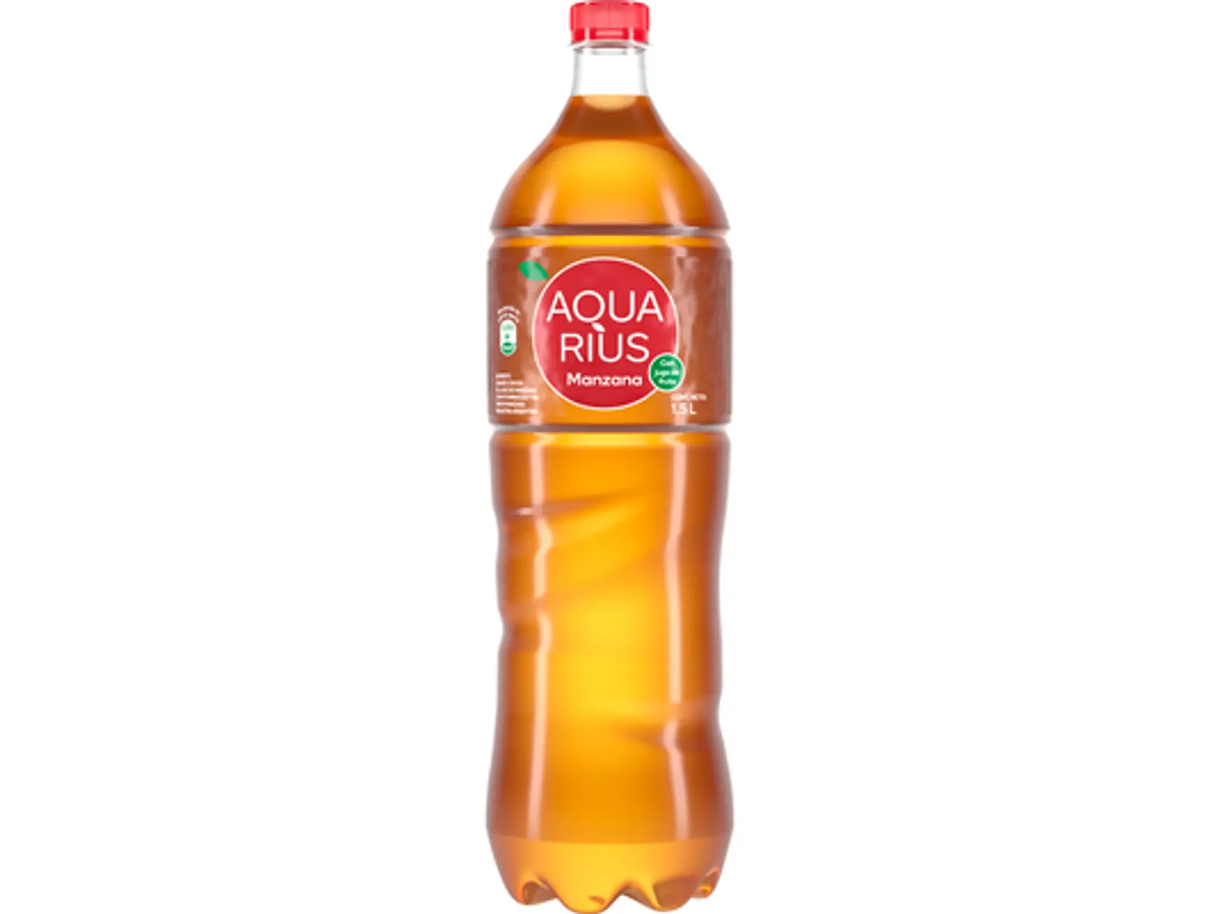 Agua saborizada Aquarius manzana 1.5 l.