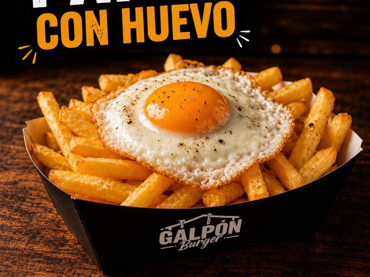 papas con huevo