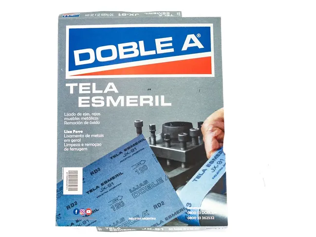 Lija Tela Esmeril Doble A
