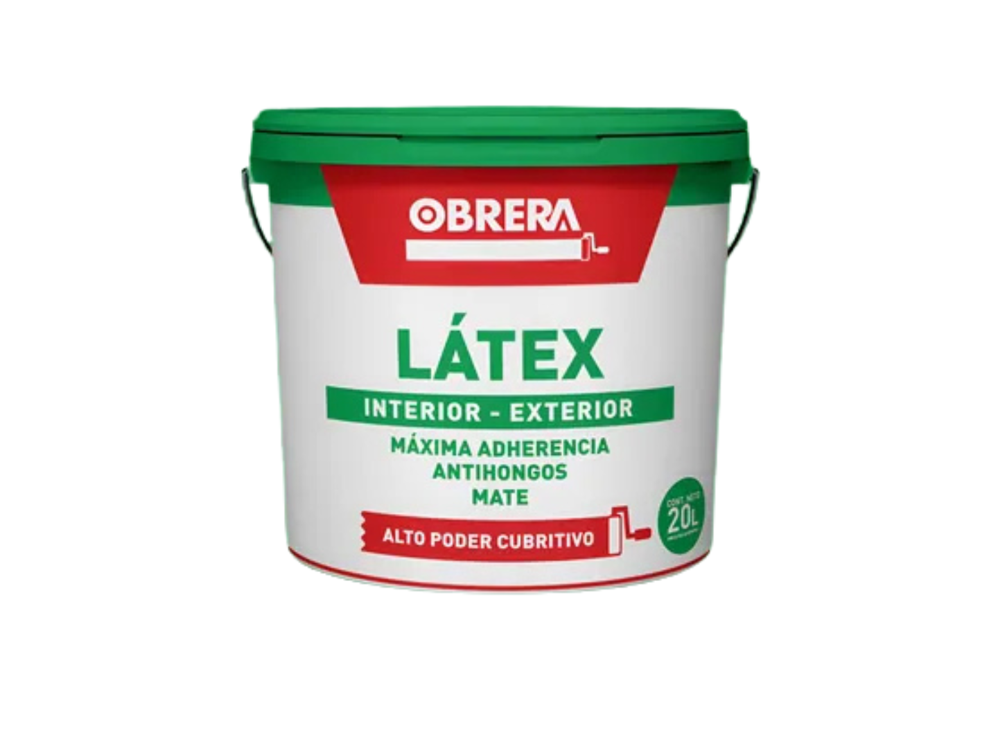 Látex Obrera interior/exterior mate