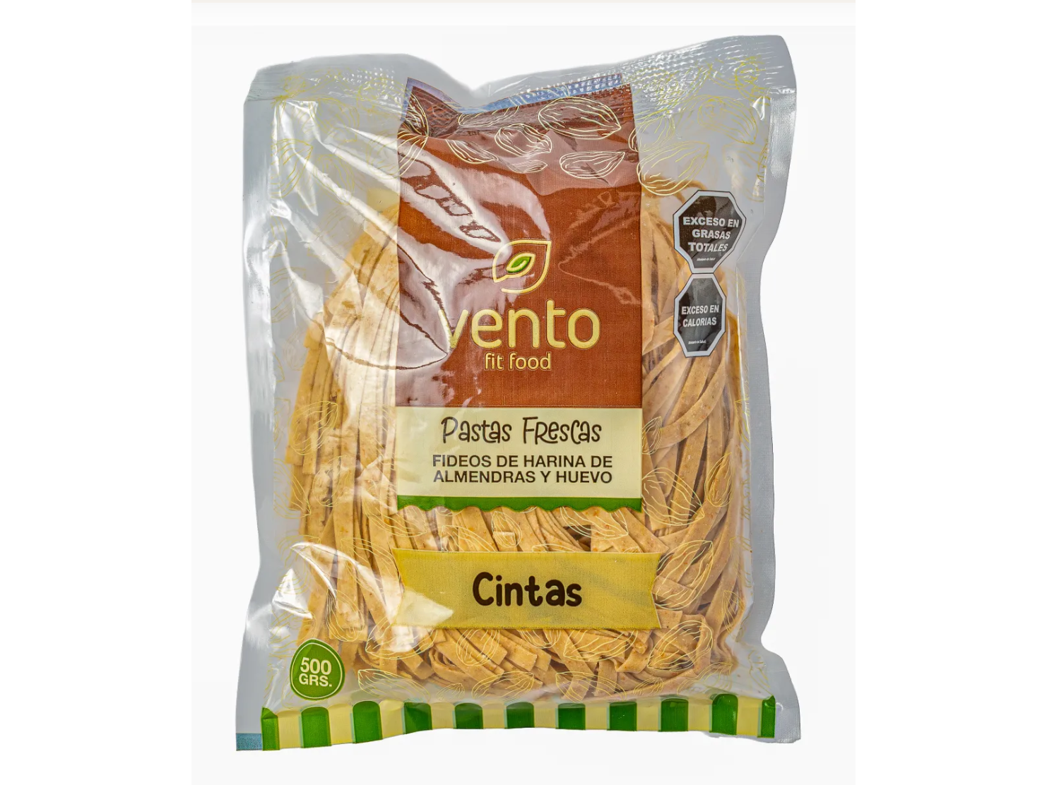 FIDEOS CINTAS KETO X500GR