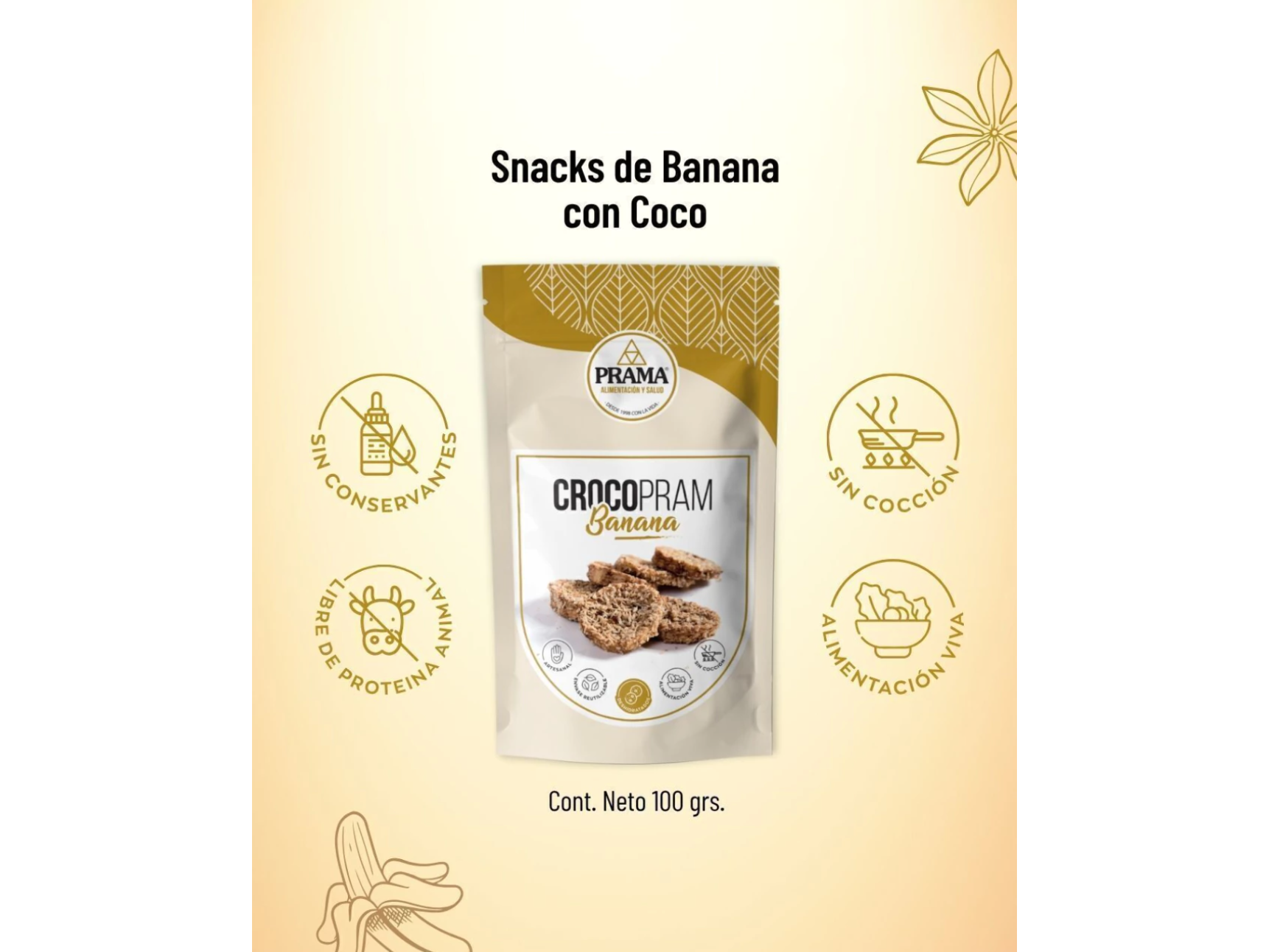 Crocopram Dulces BANANA