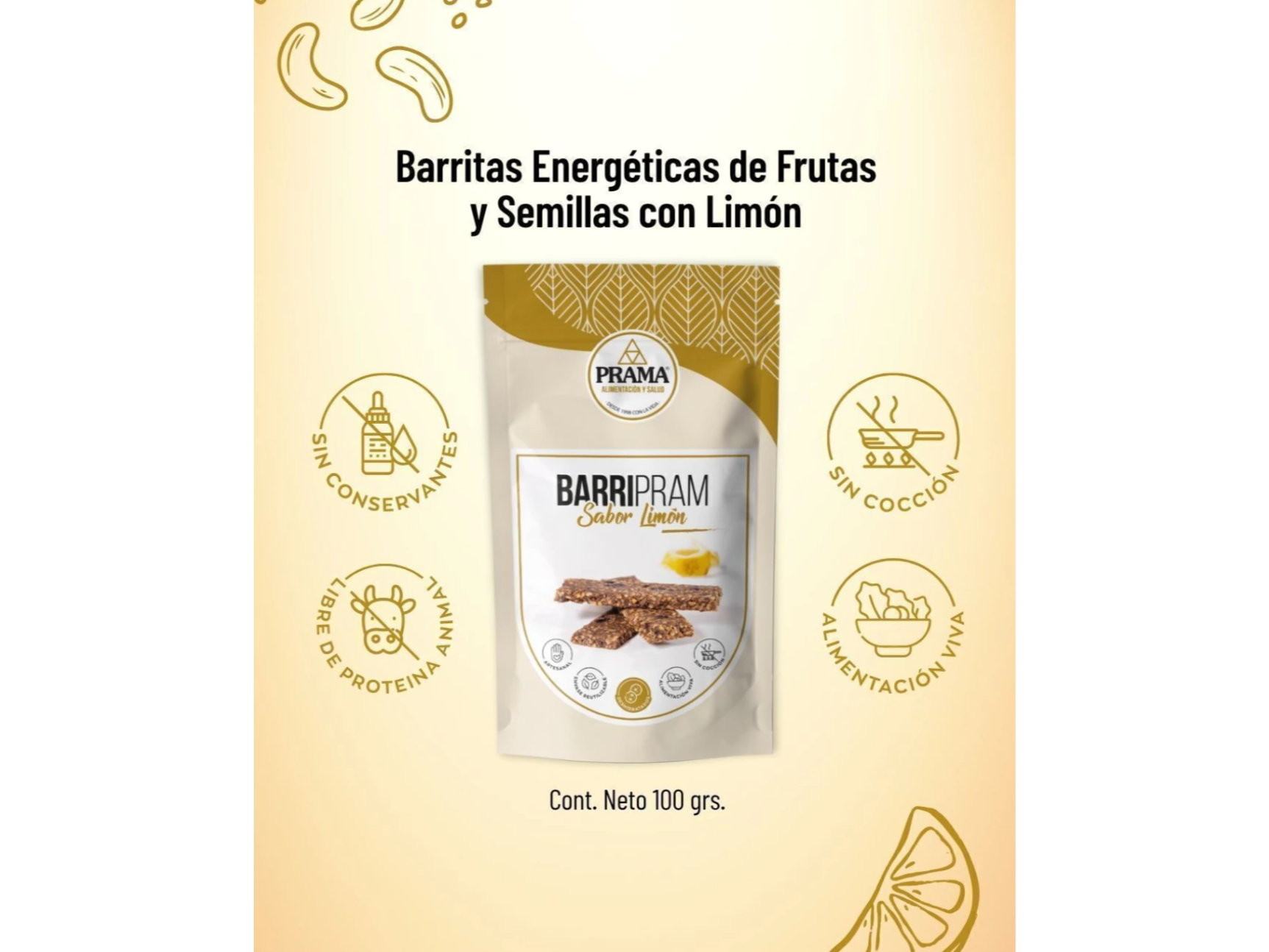 BARRIPRAM - Barritas sabor Limón