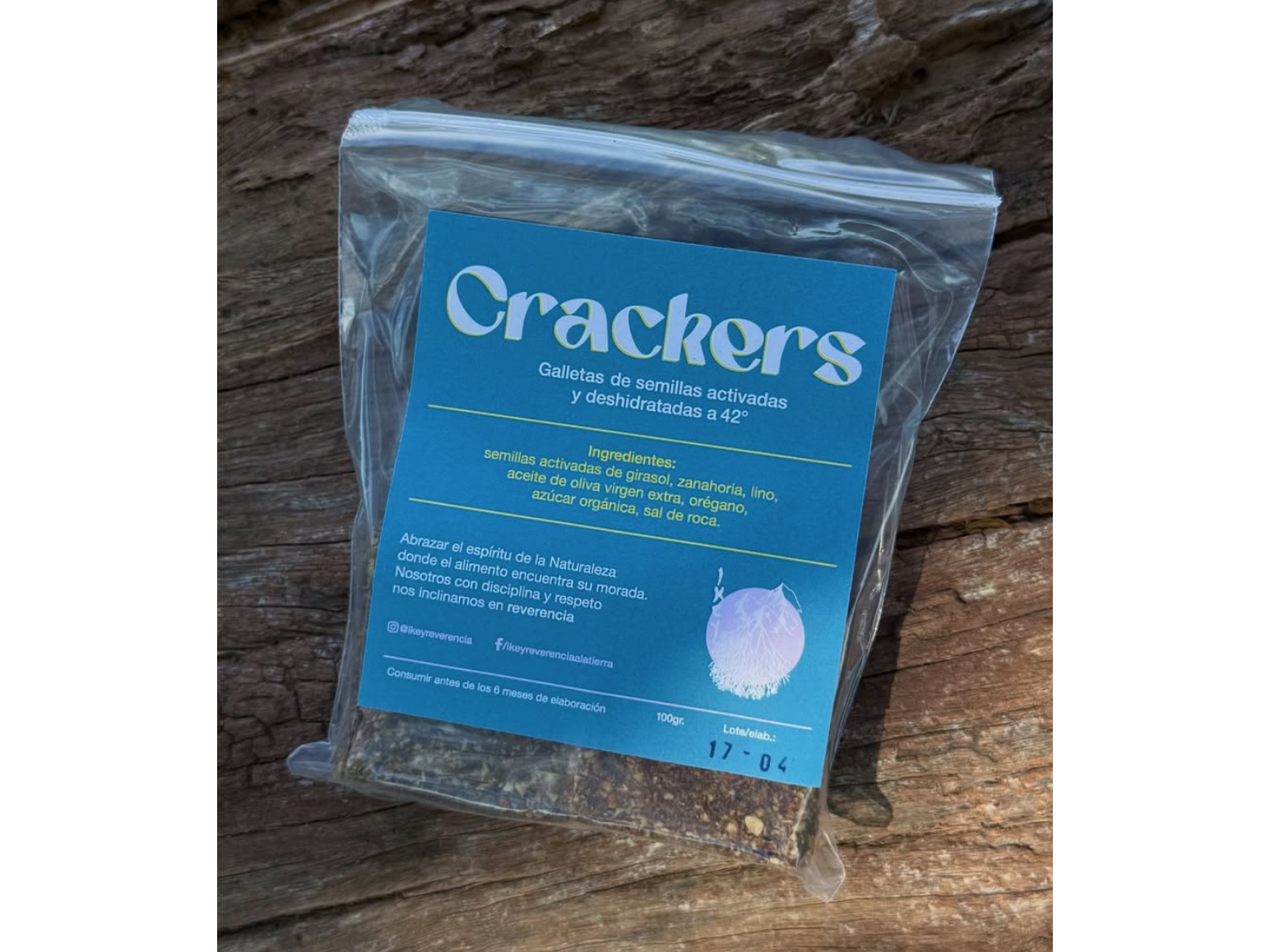 Crackers Ikey Activadas x100GRS