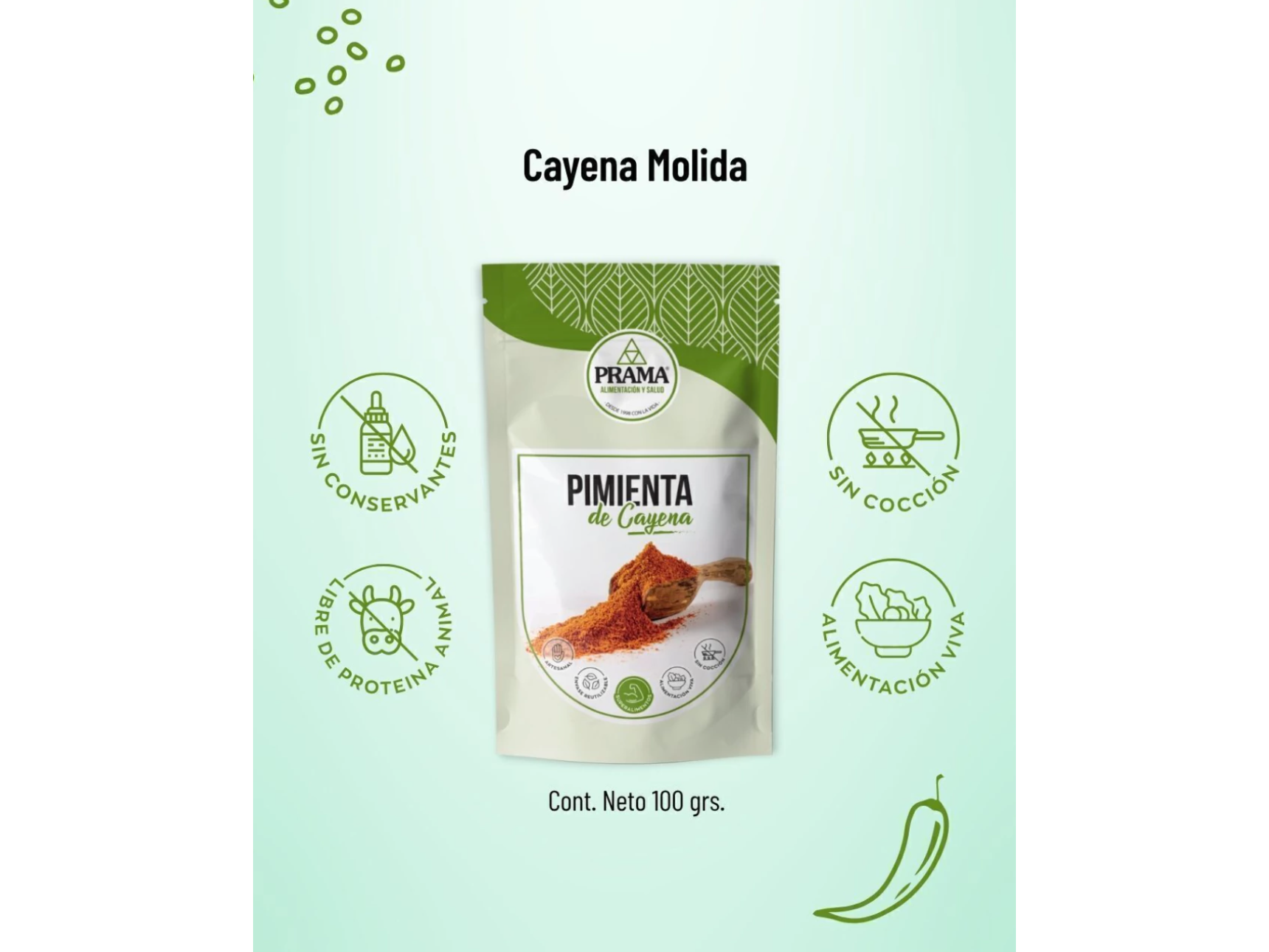 Cayena molida