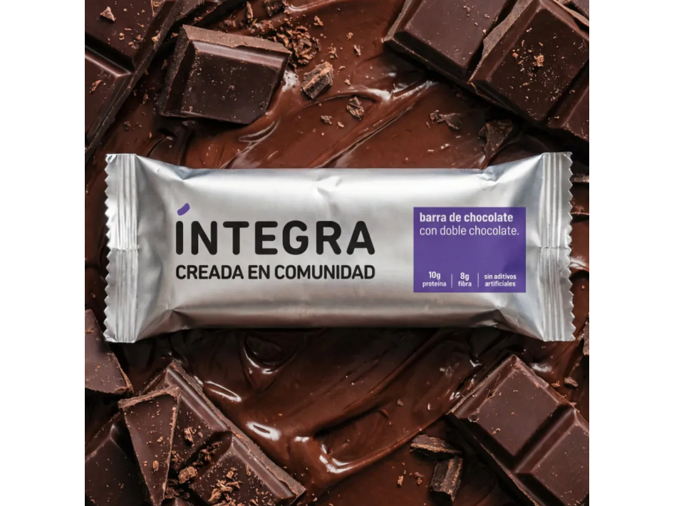 Barrita Proteica Integra Doble Chocolate
