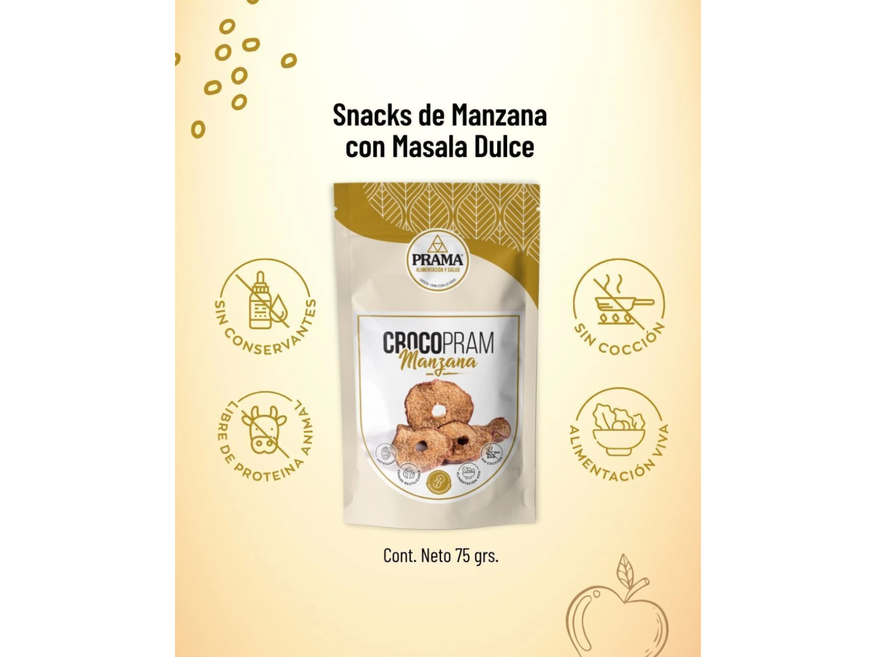 Crocopram Dulces MANZANA