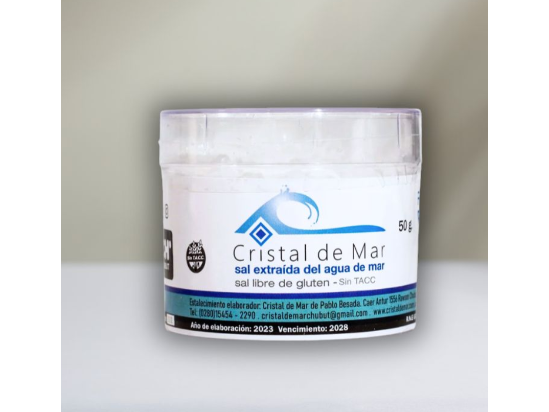 Cristales de Sal Marina 50g