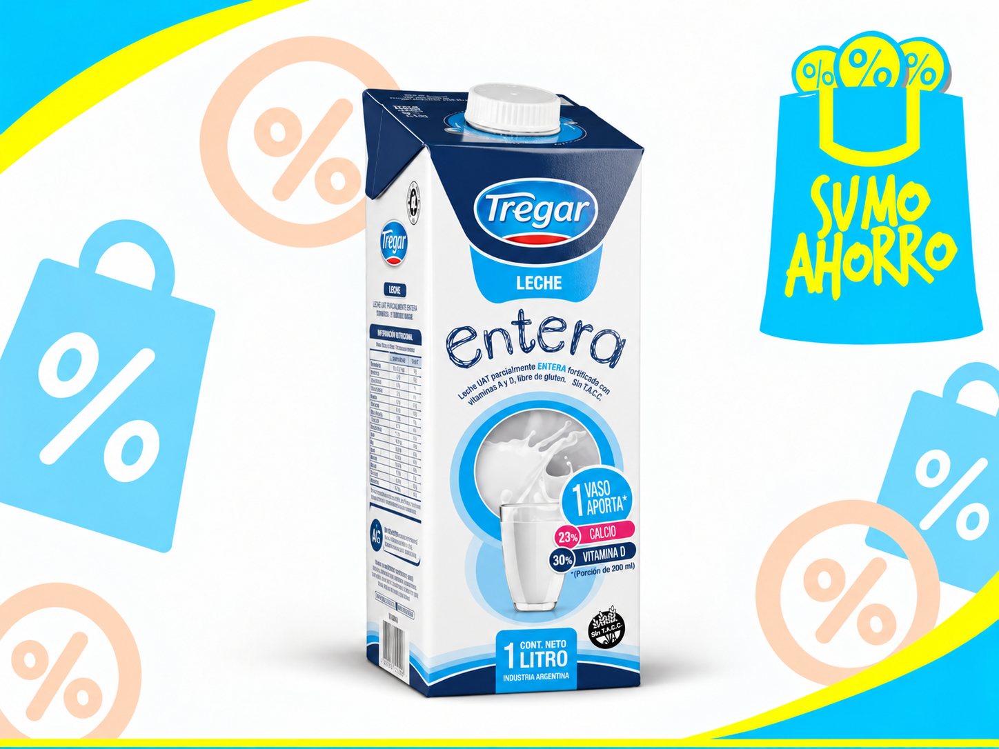 TREGAR LECHE LARGA VIDA ENTERA x1 Lt.
