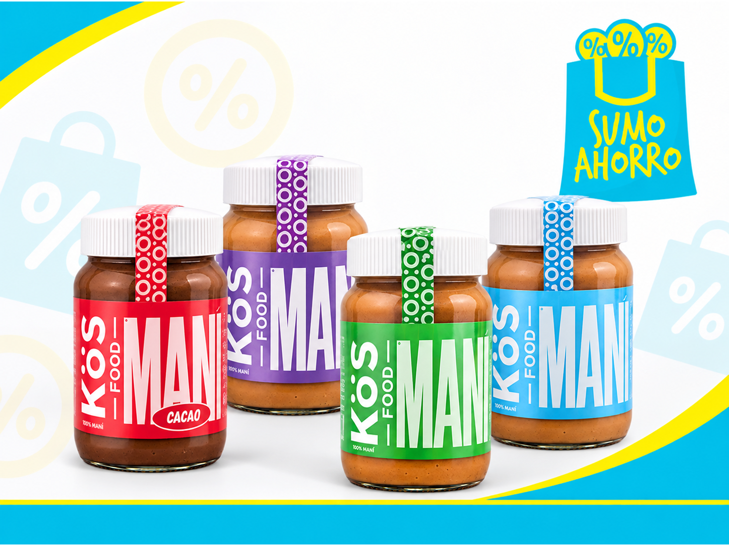 KOS PASTA DE MANI x380 Gr.