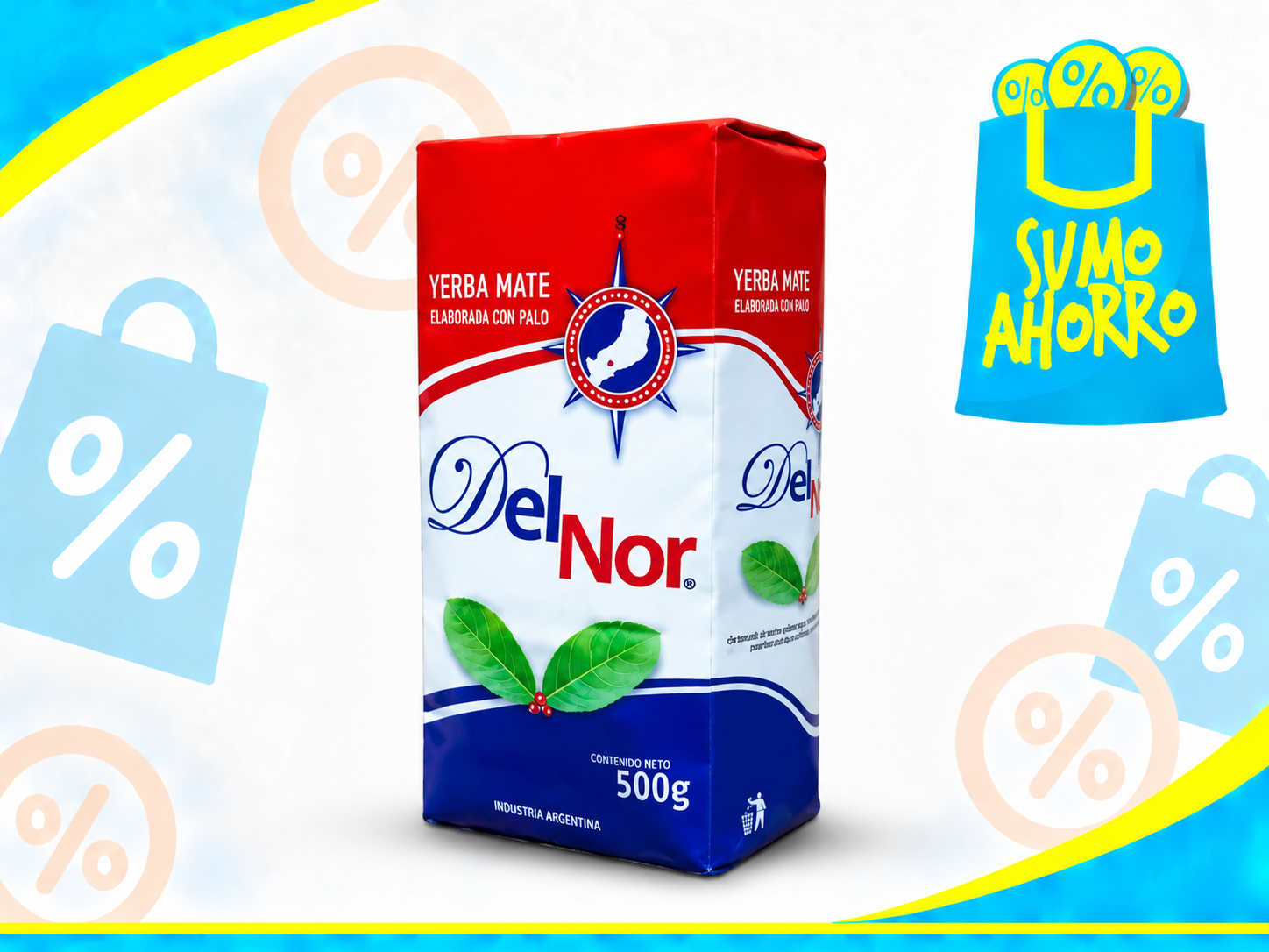 DELNOR YERBA MATE x500 Gr.