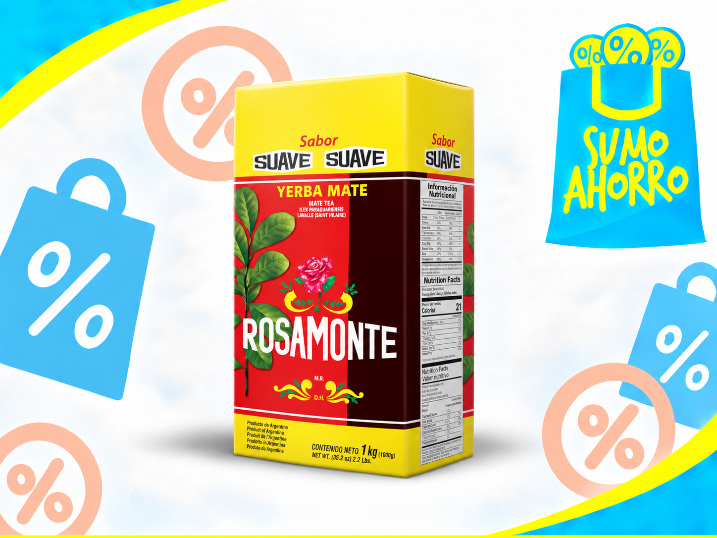 ROSAMONTE SUAVE x 1 Kg.