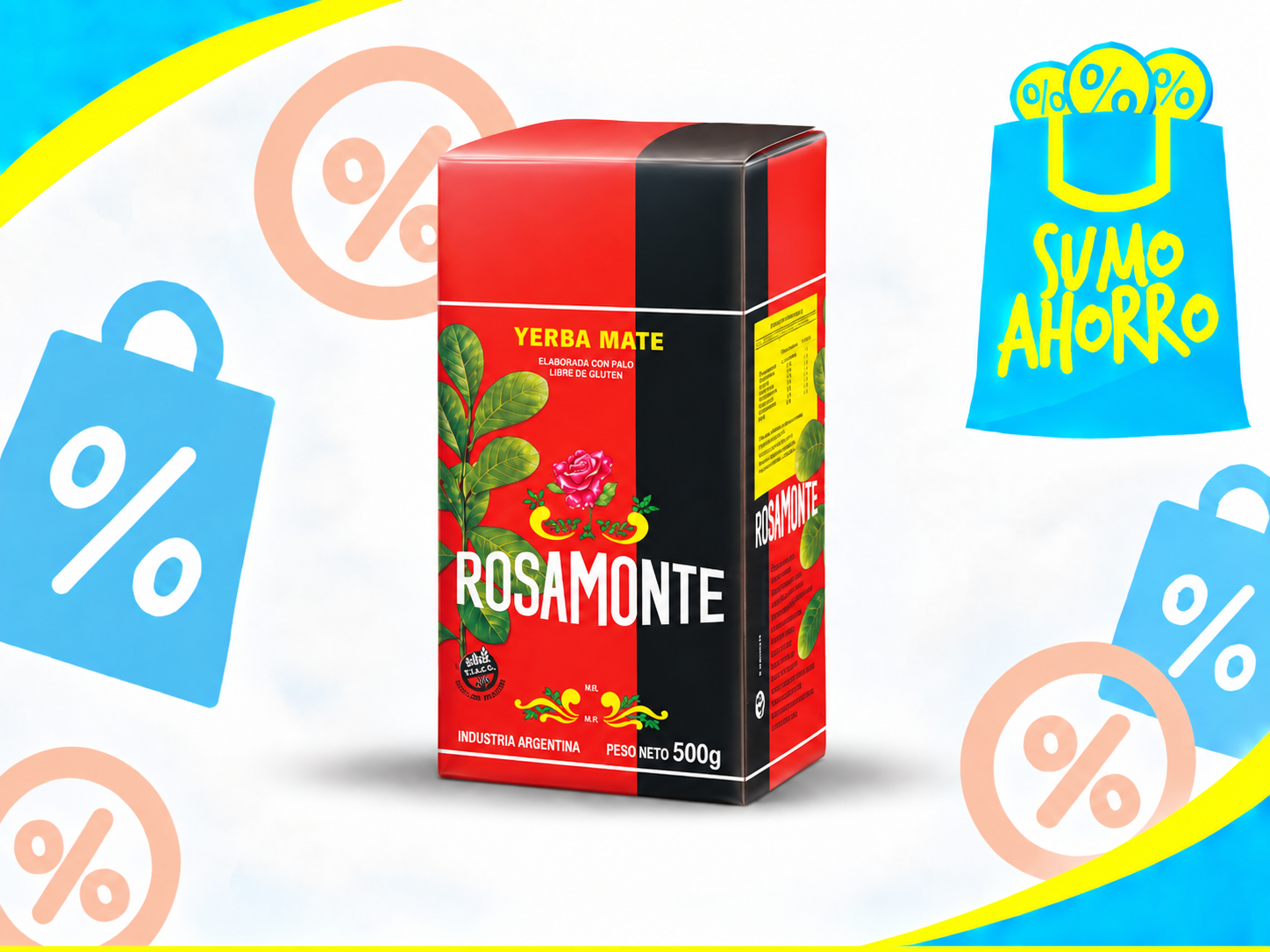 ROSAMONTE YERBA MATE x500 Gr.