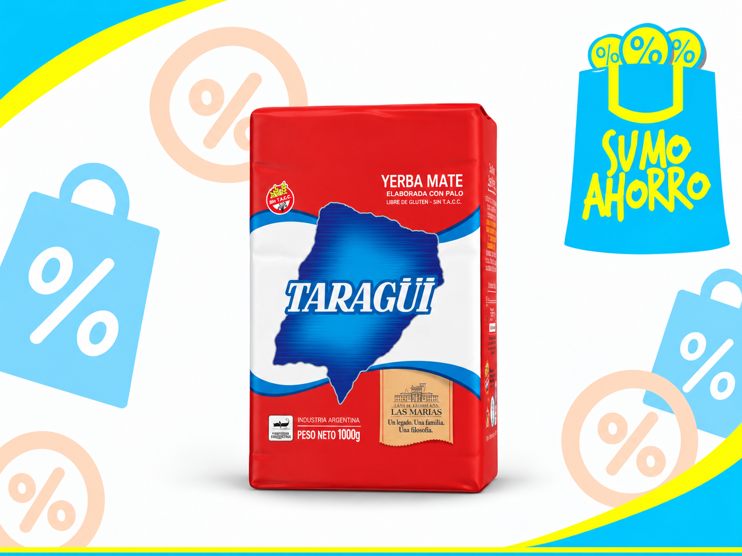 TARAGUI YERBA MATE x1 Kg.