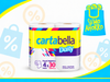 CARTABELLA PAPEL HIGIENICO x4 Un.