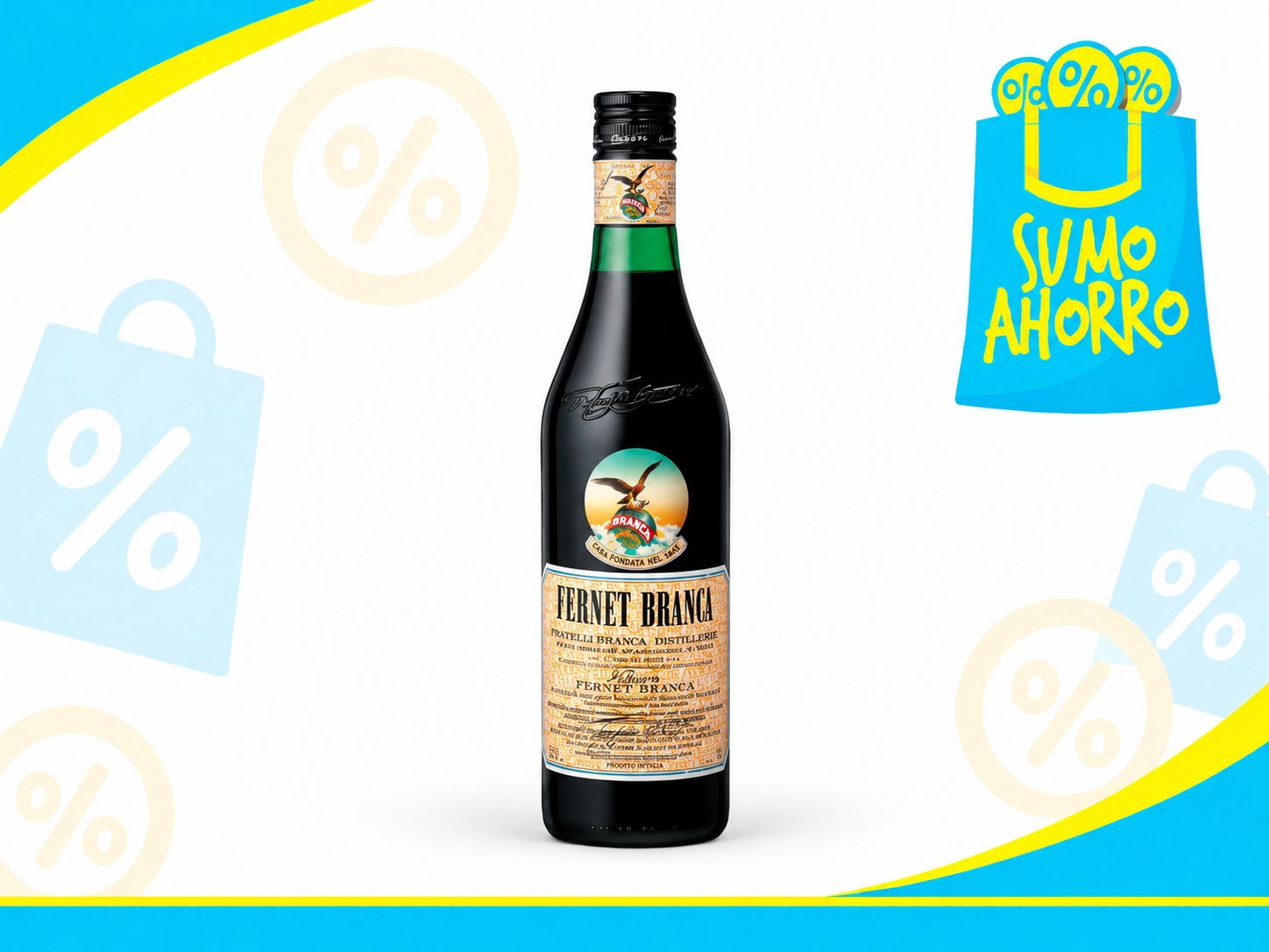 BRANCA FERNET x750 Ml.