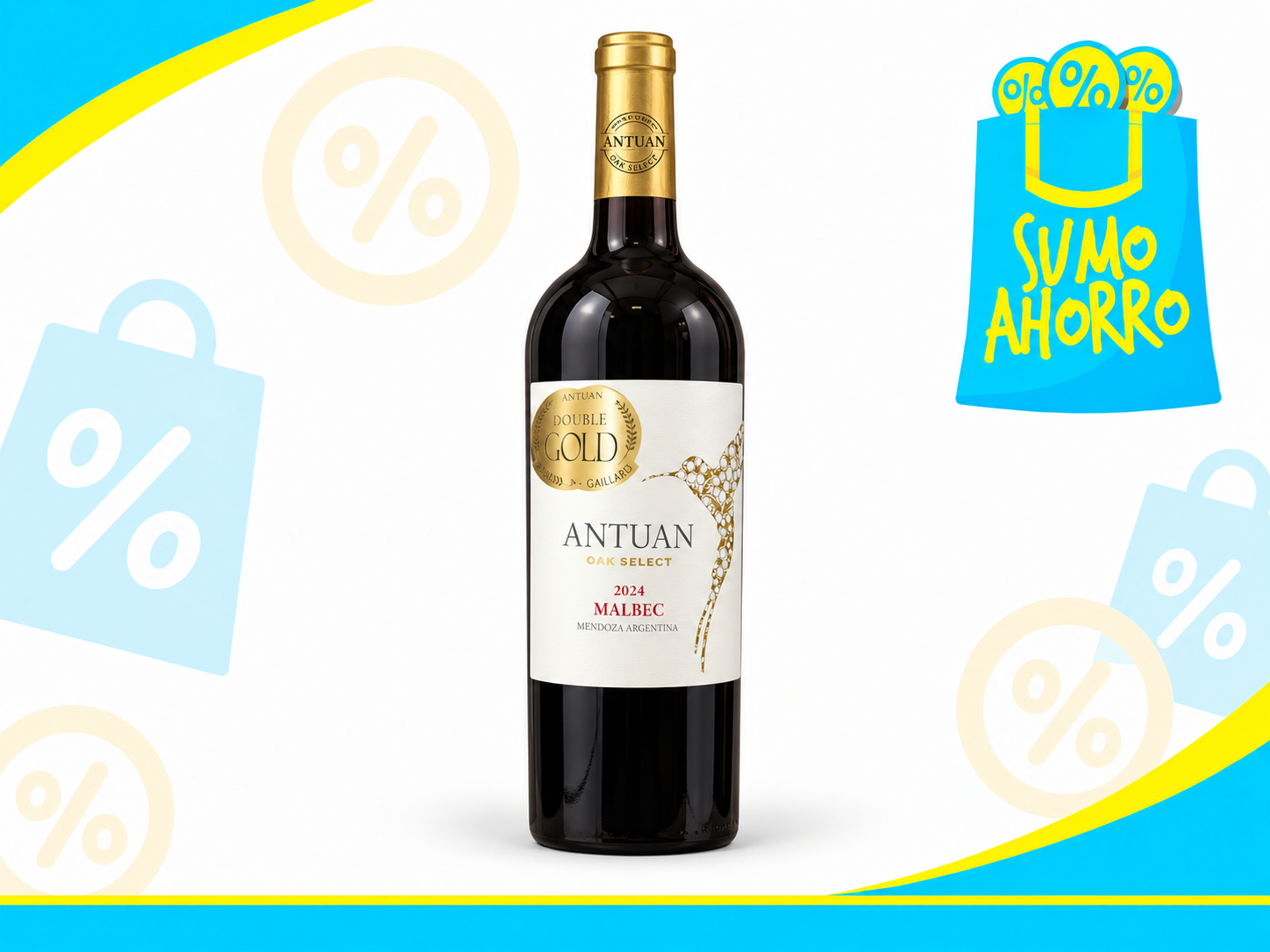 ANTUAN MALBEC OAK SELECT x750 Ml.