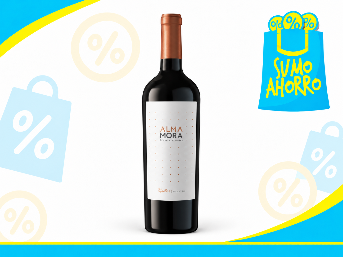 ALMA MORA MALBEC x750 Ml.