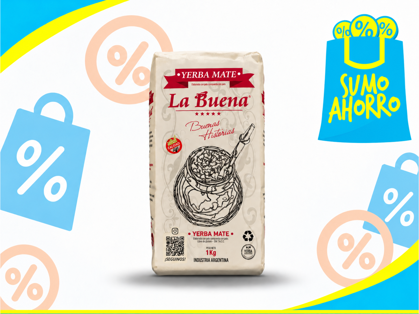 LA BUENA YERBA MATE x1 Kg.