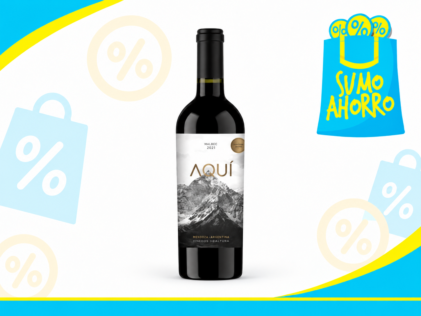 AQUÍ MALBEC ANTIGAL x750 Ml.