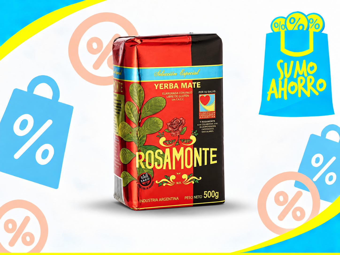 ROSAMONTE ESPECIAL YERBA x500 Gr.