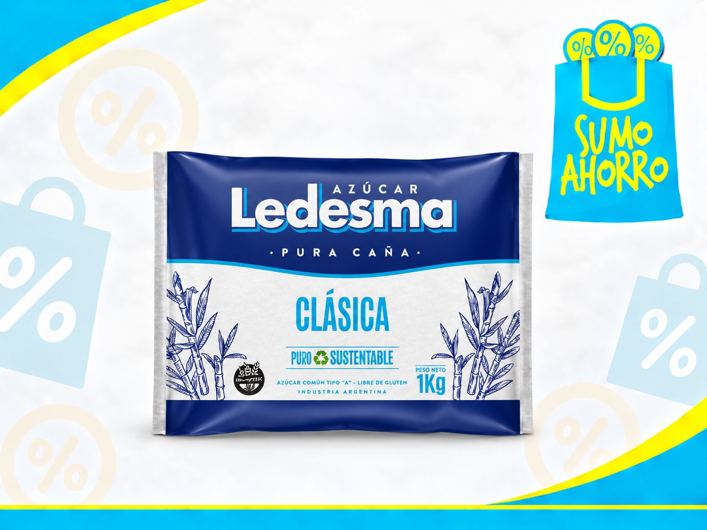 LEDESMA AZÚCAR CLÁSICA x1 Kg.