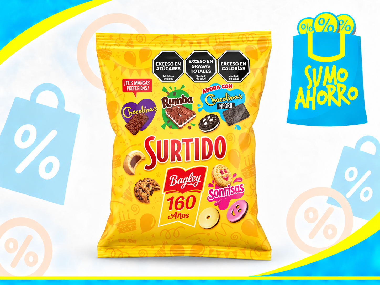 BAGLEY SURTIDO x400 Gr.