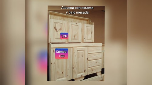 Alacenas y bajo mesada