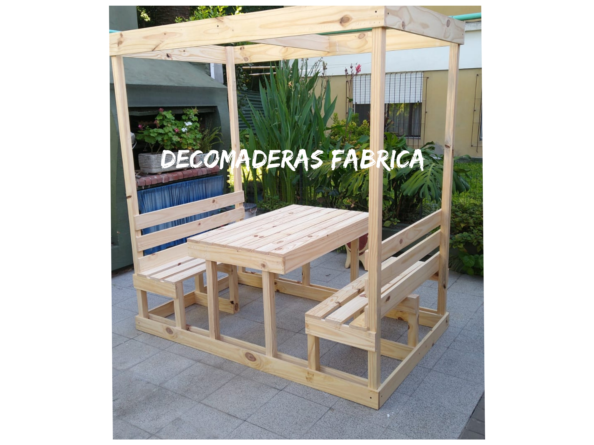 Pérgola móvil 190 Alto 180 Largo 110 Ancho