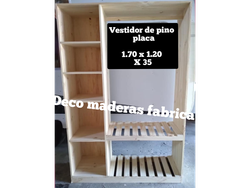 Vestidor motessiori 1.70 x 120 x35