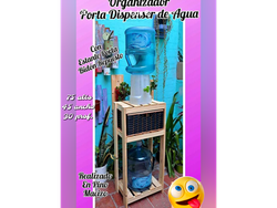 Organizador para dispenser con canasto 75*45*30