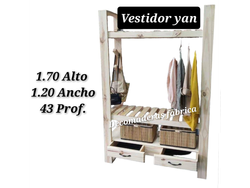 Vestidor yan con 2 cajones 1.70*120*43