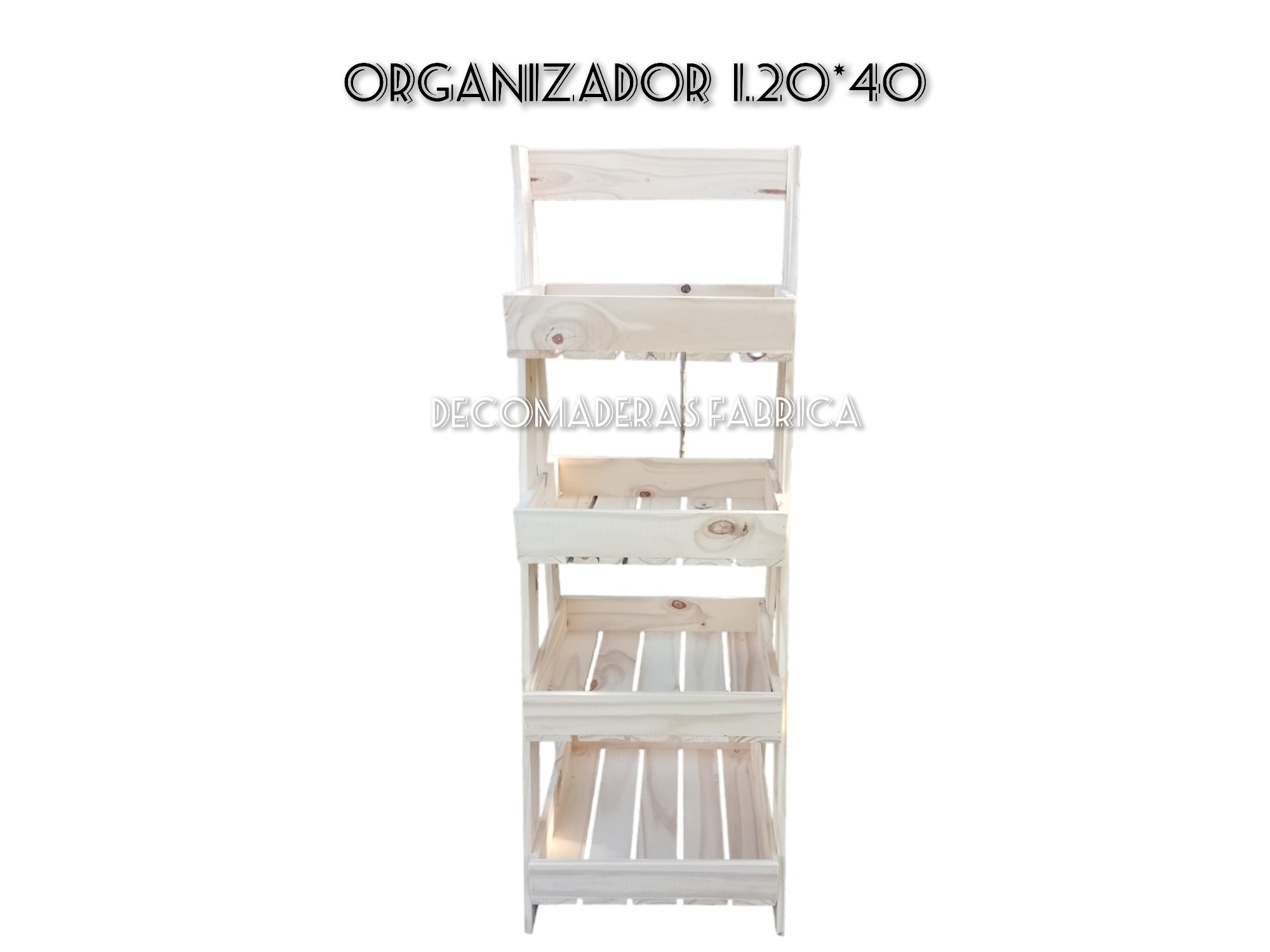 Organizador sucu (4 estantes )
