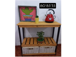 Mesa arrime eco (sin pintar ) pino crudo